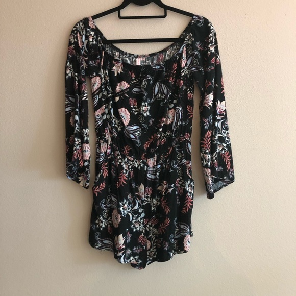Target Pants - Floral romper